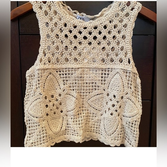 Zara Crochet Top - Picture 1 of 4